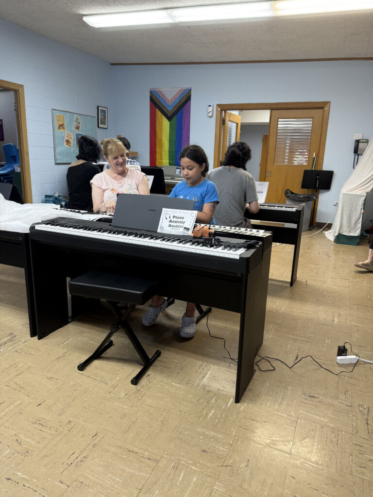 piano classes community outreach